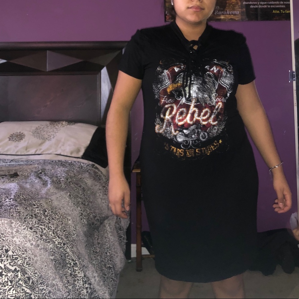 Long dress.